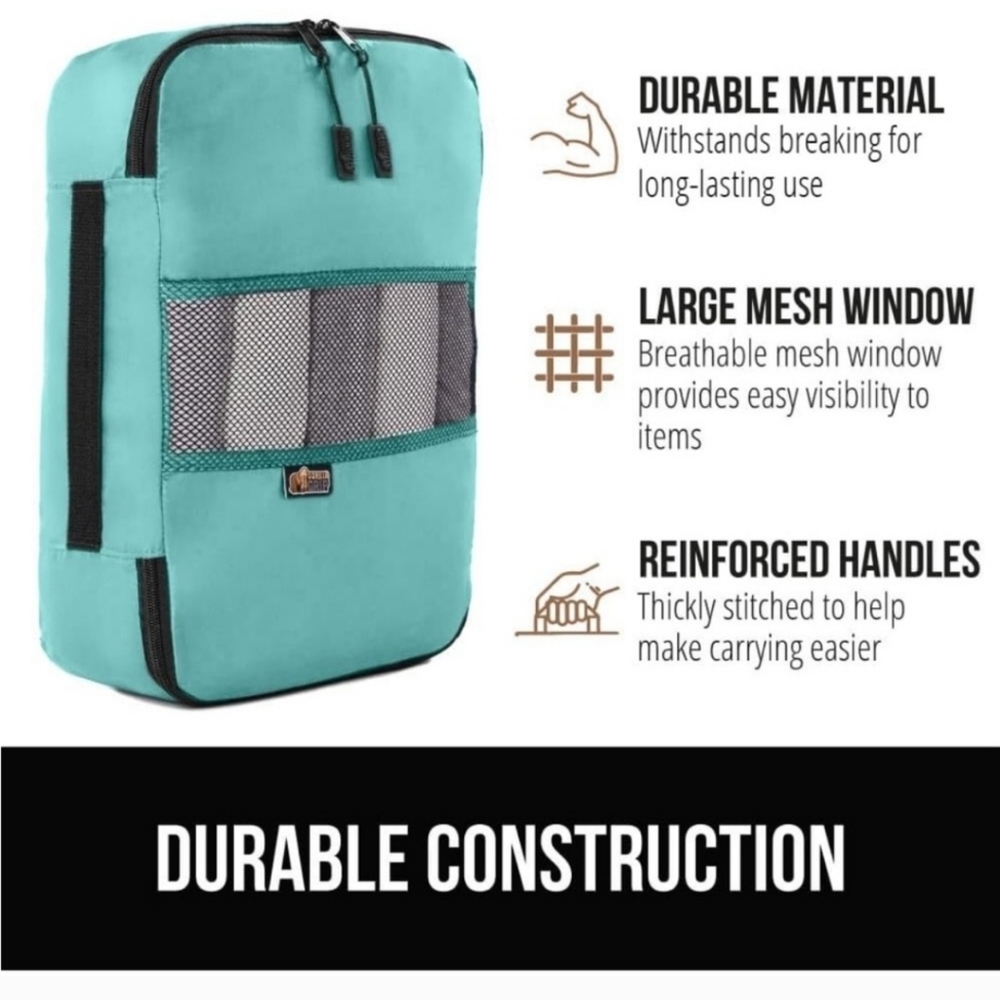 GORILLA GRIP 6 Set Packing Cubes